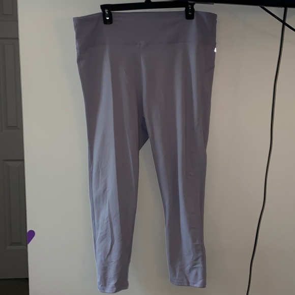 2x Purple Fabletics Leggings - Picture 1 of 4